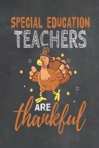 Special Education Teachers Are Thankful