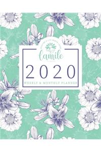 2020 Planner Weekly & Monthly Planner - Creating A Life Worth Living Camile Planners