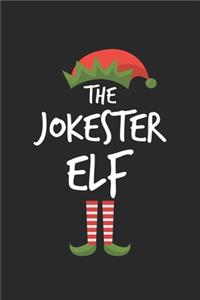 Funny Jokester Elf Christmas Notebook Gift