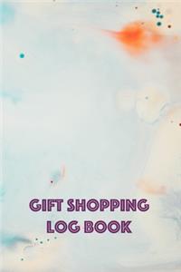 Gift Shopping Log Book