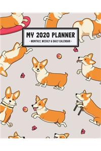My 2020 Calendar Planner