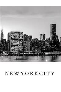 New York City Iconic Skyline $ir Michael desigher blank creative journal