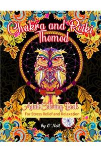 Chakra and Reiki Themed Adult Coloring Book