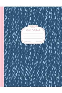 Dual Notebook Blank and Lined Pages