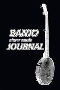 Banjo Player Music Journal