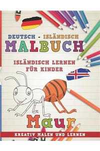Malbuch Deutsch - Isl