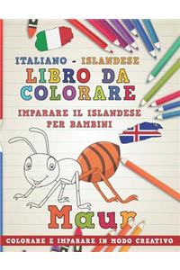 Libro Da Colorare Italiano - Islandese. Imparare Il Islandese Per Bambini. Colorare E Imparare in Modo Creativo