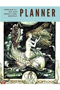 Mermaid At Sea 2019 Weekly and Monthly Planner