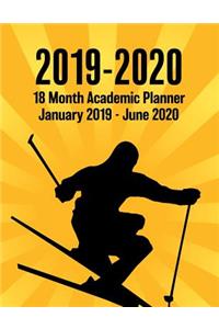 2019 - 2020 - 18 Month Academic Planner - January 2019 - June 2020