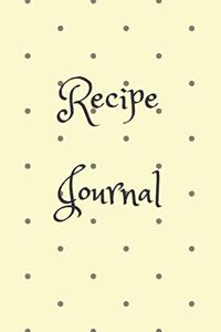 Recipe Journal, for Food Lovers