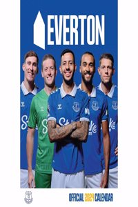 Everton FC 2024 A3 Wall Calendar