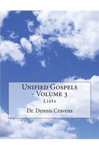 Unified Gospels - Volume 3