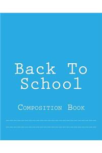 Back To School