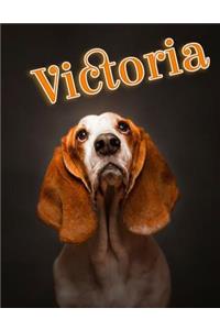 Victoria: Personalized Address Book, Large Print, 8 1/2 X 11
