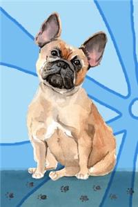Journal Notebook For Dog Lovers, French Bulldog Sitting Pretty 6