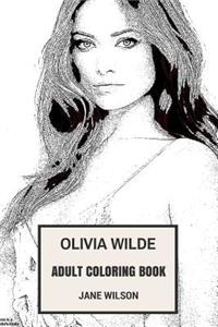 Olivia Wilde Adult Coloring Book