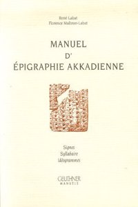 Manuel d'Epigraphie Akkadienne.