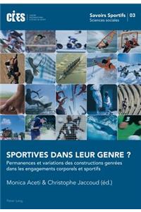 Sportives Dans Leur Genre ?