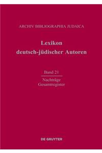 Nachtrage Und Gesamtregister