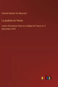 poésie en Perse