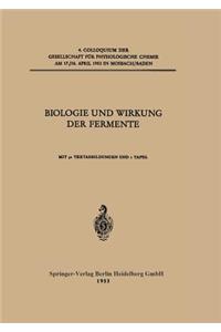 Biologie und Wirkung der Fermente