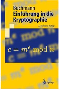 Einfa1/4hrung in Die Kryptographie