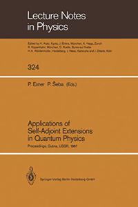 Applications of Self-Adjoint Extensions in Quantum Physics