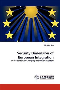 Security Dimension of European Integration