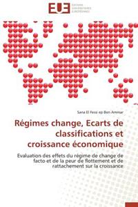 Régimes Change, Ecarts de Classifications Et Croissance Économique