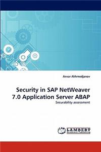 Security in SAP NetWeaver 7.0 Application Server ABAP