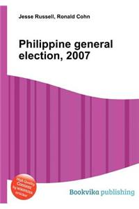Philippine General Election, 2007