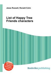List of Happy Tree Friends Characters