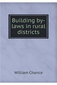 Building By-Laws in Rural Districts