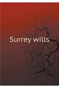 Surrey Wills