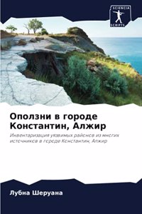 Оползни в городе Константин, Алжир