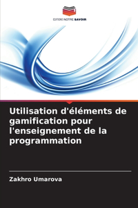 Utilisation d'éléments de gamification pour l'enseignement de la programmation