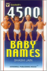4500 Baby Names