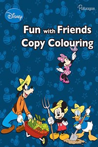Disney Mickey and Friends Fun with Friends Copy Colouring