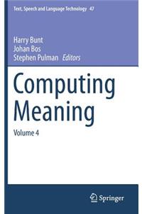 Computing Meaning