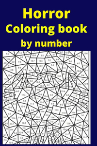 Horror Coloring book by number