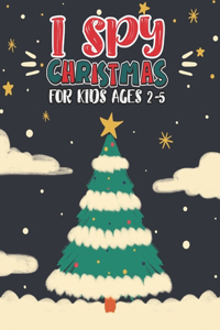 I Spy Christmas Book For Kids Ages 2-5