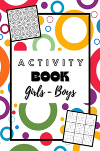 Activity Book Gilrs - Boys