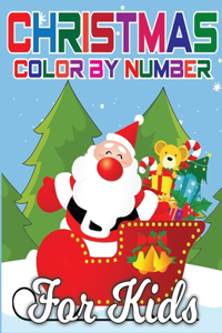 Christmas Color By Number For Kids