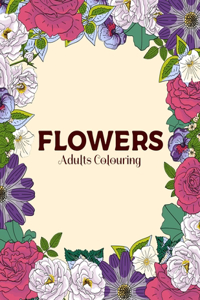 Flowers Adults Colouring