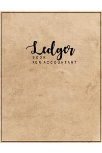Ledger Book For Accountant
