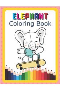 Elephant Coloring Book