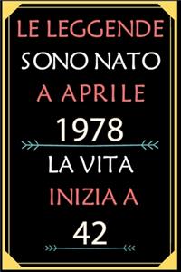 Le Leggende Sono Nato A Aprile 1978 La Vita Inizia A 42