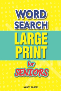 Word Search Large Print for Seniors