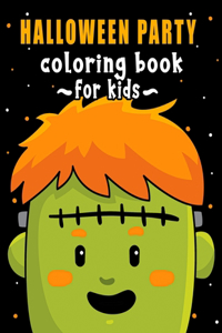 HALLOWEEN PARTY coloring book for kids