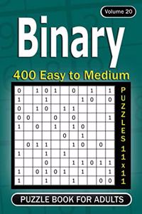 Binary puzzle books for Adults